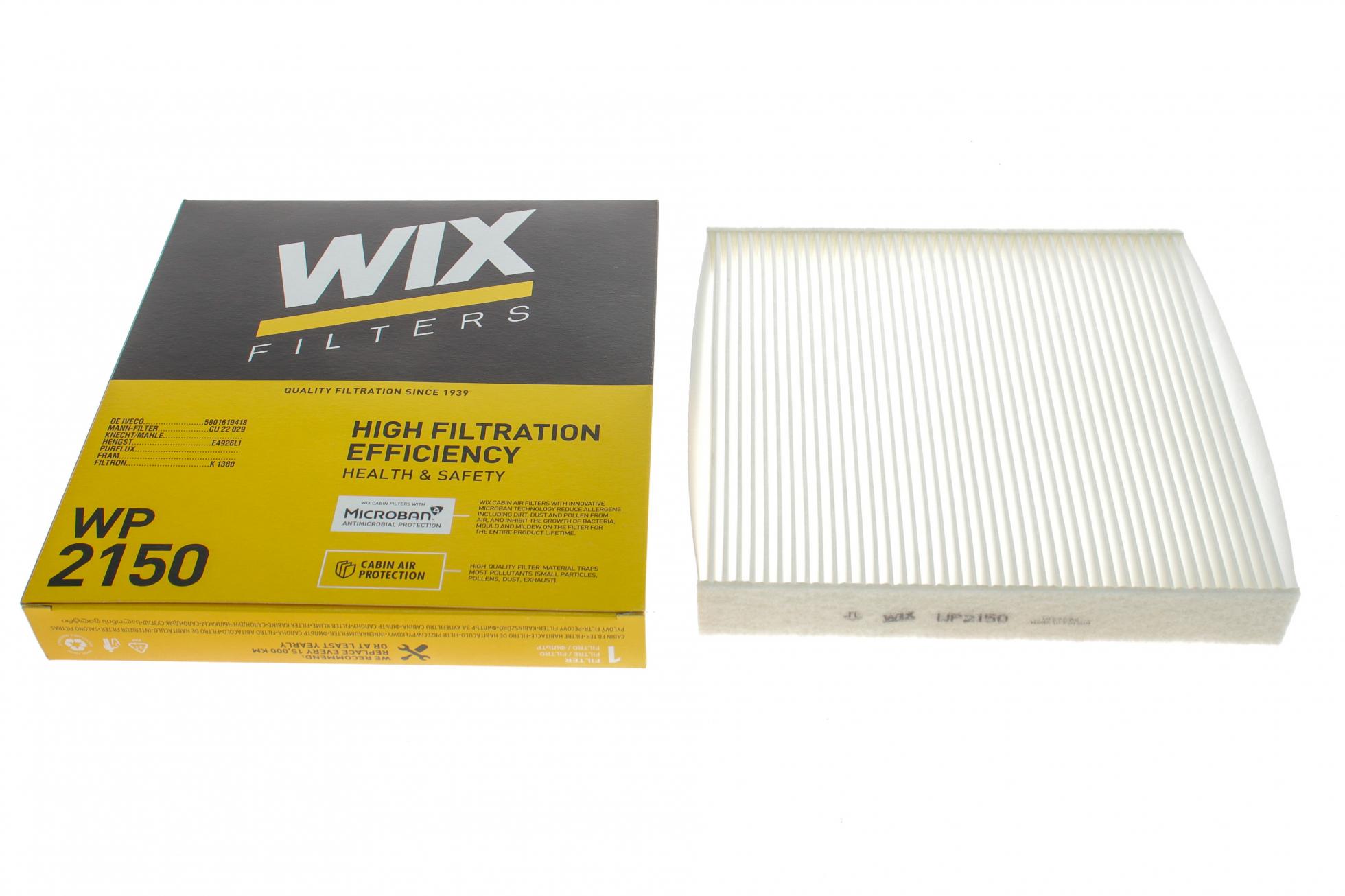 WP2150 WIX FILTERS